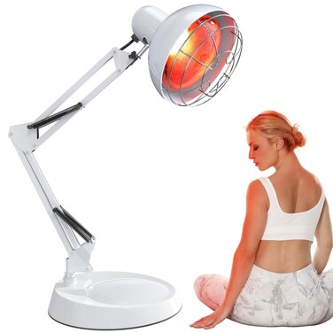 Near Infrared Lamp, Infrared Therapy Bulb Heat Lamp Red Light Therapy for Body Joint Pain and Muscle Aches Infrared Light Home Use Device