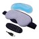 Heated Eye Mask Electric USB Heating Eye Mask Steam Eye Mask, Adjustable Temperature Warm Heated Eye Massage Relieve Dry Eyes Fade Black Eye Blepharitis Tired Eyes Puffy Eyes