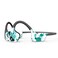 MightySkins Skin Compatible with Aftershokz Trekz Air Wireless - Teal Splatter   Protective, Durable, and Unique Vinyl Decal Wrap Cover   Easy to Apply, Remove, and Change Styles   Made in The USA