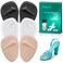 Metatarsal Pads 3 Pairs - Ball of Foot Cushion - Soft Cushion Design - Shock Absorbing - Anti-Slip Strong Adhesive - High Heel Pain Relief - (Multicolor)