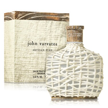 John Varvatos Men's Cologne, Artisan Pure Eau de Toilette EDT Spray, Citrus Woody Scent with Notes of Petitgrain, Orris Absolute &amp; Mexican Primavera Wood