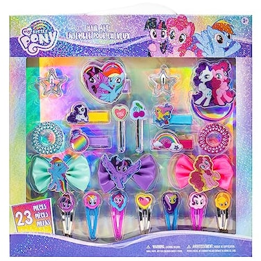 My Little Pony - Townley Girl Hair Accessories Kit Gift Set for Kids Girls Ages 3+ (22 Pcs) Including Hair Bow, Coils, Hair Clips, Hair Pins and More, for Parties, Sleepovers &amp; Makeovers