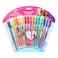 Townley Girl Disney Princess 16 Piece Glitter Pen Body Art Set, Glittery and Bright Colors, Ages 3