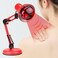100W IR Infrared Heat Lamp Light Therapy Pain Relief Body Muscle Massage Infrared Red Heat Light Therapeutic Therapy Lamp Relieve Body Joint Pain Muscle Aches Portable Home USE