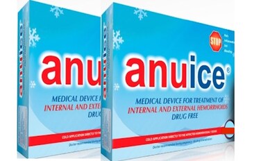 Goodbye Hemorrhoids Medical Device to Treat Internal and External Hemorrhoids, Without The Dramatic Effects of Surgery. Pack of 2