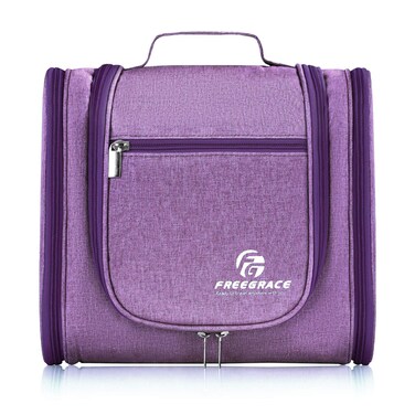 Hanging Toiletry Bag Extra Large Capacity   Premium Travel Organizer Bags For Men And Women   Durable Waterproof Nylon Bathroom, Shower, Makeup Bag For Toiletries, Cosmetics, Brushes