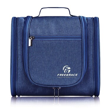 Hanging Toiletry Bag Extra Large Capacity   Premium Travel Organizer Bags For Men And Women   Durable Waterproof Nylon Bathroom, Shower, Makeup Bag For Toiletries, Cosmetics, Brushes