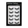 Natural Lashes 3D Layered Effect Fake-Mink Eyelashes Multipack 5Pairs, Dramatic