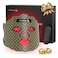 Red Light Therapy for Face, 7 Colors Red Light Therapy Mask with Near-Infrared 850nm, Timing Function, Rechargeable LED Face Mask for Home Skincare, Black
