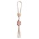 Crystal Car Hanging Ornaments Rose Quartz Healing Crystals Window Car Decorations Christmas Tree Hanging Ornaments Good Luck Home Decoration