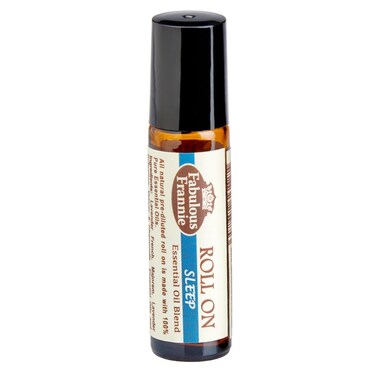 Fabulous Frannie Sleep Essential Oil Blend Pre-Diluted Roll-On 10 ml Made with Chamomile, Marjoram, Bulgarian Lavender and Vetiver