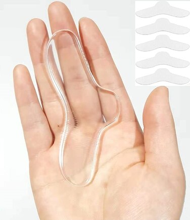 5-Pack CPAP Nose Mask Pads - Prevent Nose Bridge Soreness, Skin Red Marks or Irritation Caused by Your CPAP Mask - CPAP Nose Gel Pads - CPAP Nasal Gel Pads - CPAP Mask Nose Pads