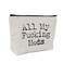 Medication Bag Travel Pill Organiser   Compact Cosmetic First Aid Kit, Perfect Health Gift, Small Cotton Pouch For Meds (Style G)