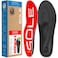 SOLE Active Medium Shoe Insoles with Metatarsal Pads - Men's Size 12/Women's Size 14 Red