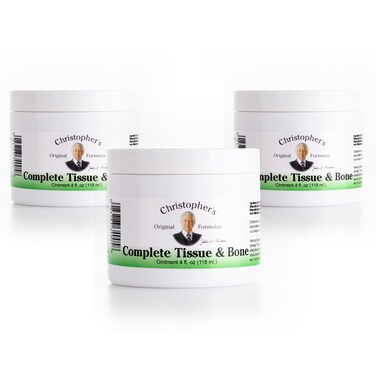 Dr Christopher's Complete Tissue and Bone Ointment 4 oz. - 3 Pack