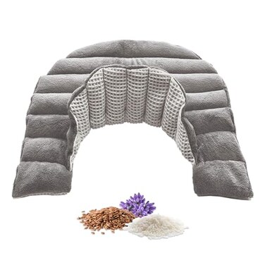 Heating Pad Solutions - Neck and Shoulder Microwavable Heating Pads - Neck and Shoulder Relaxer Portable Heating Pad for Upper Back &amp; Neck - Reusable Heating Pad &amp; Hot Pack- 1 XL Pack- Lavender Aroma