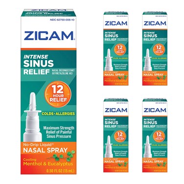 Zicam Intense Sinus Nasal Size .5z Zicam Intense Sinus Relief Nasal Gel .05z