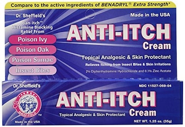 Anti-Itch Cream with Histamine Blocker, 1.25 oz