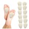 Metatarsal Pads - Metatarsal Foot Pain Relief Cushion - Foot Pads and Shoe Inserts Orthotics for Metatarsalgia Topical Pain Relief and Morton's Neuroma, Extra Small (6 Pairs, 3/16 Inch Thick)