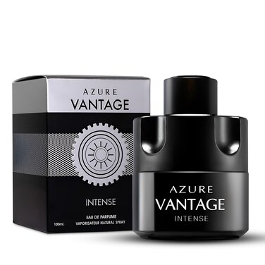 Men's Cologne Eau De Toilette EDT Spray Azure Vantage Intense 3.4 Fluid Ounce