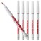 Bold Tip Red Body Marker Pens for Skin Tattoo Stencil - Thick Line Precision - Disposable for Stencil - Dot Markings -Body Piercing - Freehand 5 Markers