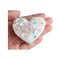 Acxico 1 pcs Wholesale Lot 7 to 10 PCs Natural Angel Aura Quartz Cluster Heart Crystal