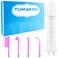 High Frequency Facial Wand - TUMAKOU Violet Portable Handheld High Frequency Facial Skin Machine Device for Face - with 4 Purple Tubes