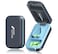 Pill Cutter   Pill Splitter for Small or Large Pills   Design in The USA  Cuts Vitamins   Pill Splitter with Buckle Design Easy to Open   Detachable pad Easy to Clean(Azure)