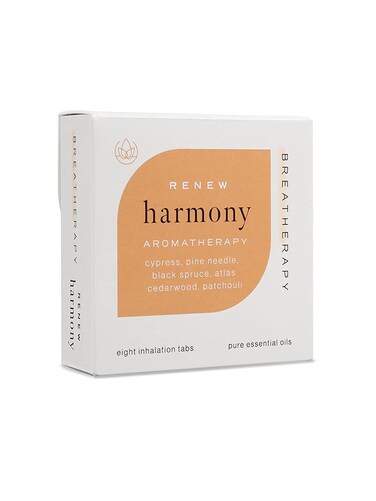 Pure Essential Oil Aromatherapy Inhalation Tabs   Harmony Patches   8-Pack