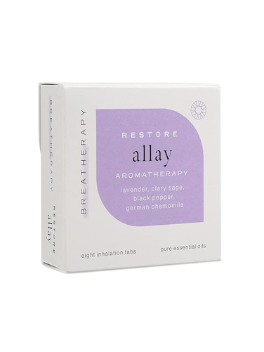 Pure Essential Oil Aromatherapy Inhalation Tabs, 8-Pack (Grounding)