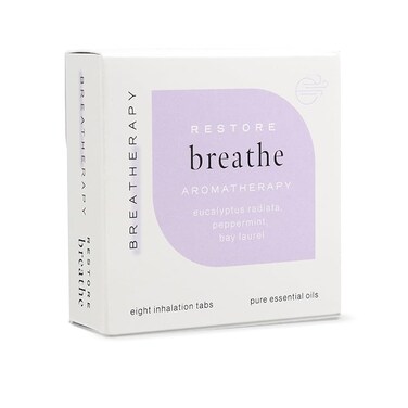 Pure Essential Oil Aromatherapy Inhalation Tabs   Breathe Patches   8-Pack