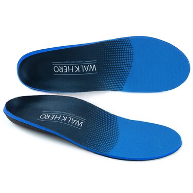 Plantar Fasciitis Insoles for Men Women - Orthotics Inserts, Shoe Insoles Arch Support Flat Feet Inserts Work Boot Insoles for Standing All Day (Mens 9-9 1/2   Womens 11-11 1/2)