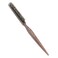 Boar Bristle Style Softness and Shine Teasing Brush with Rat Tail Handle for Edge Control Back Brushing and Combing Smoothing Create Volume Slicking Hair Back Into Bun or Ponytail (GT-3B)