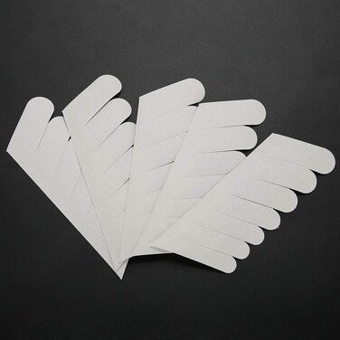 6Pcs Nail Stickers, Adhesive Silk Nail Wrap Reinforce Protector Stickers Gel Nail Art Tool for Home Salon Use