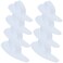 SUPVOX Gel Pad Pads Gel Support Cushion For Mallet Toes and Overlapping Toes 4 Pairs