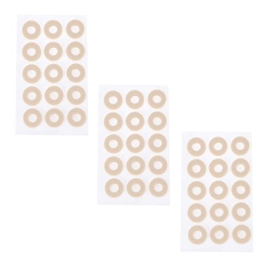 HEALLILY 45Pcs Callus Pads Callus Cushions Toe Pads Corn Cushions Self Adhesive Callus Cushions Round Shaped Cushion Soft Corn Pads Waterproof Toe and Foot Protectors Reduce Foot and Heel Pain