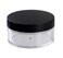 Teensery 2 Pcs 50G 50ml Plastic Empty Powder Puff Case Face Powder Blusher Makeup Cosmetic Jars Containers With Sifter Lids