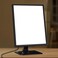 Light Therapy Lamp, UV-Free Happy Lamp 10000 Lux Desk Sun Lamp with Timing Mode &amp; 6 Brightness &amp; 3 Colors for Bedroom/Reading/Studying, Black