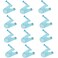 Pimoys 12pcs Painless Ear Piercing Gun Disposable Safety Asepsis Piercing Tool Kit with Ear Studs