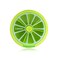 Creative Portable Mini 7 Day Weekly Circular Shape Rotary Cute Fruit Style Pill Storage Case Box (Lemon)