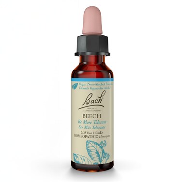 Bach Original Flower Remedies, Beech (Non-Alcohol Formula) - Be More Tolerant - Natural Homeopathic Flower Essence for Emotional Balance - Vegan, Gluten Free, Sugar Free - 10mL Dropper