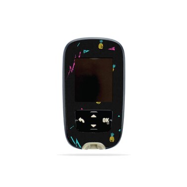 MightySkins Skin Compatible with Accu-Chek Guide - Magic Pineapple   Protective, Durable, and Unique Vinyl Decal wrap Cover   Easy to Apply, Remove, and Change Styles   Made in The USA