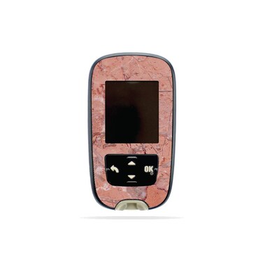 MightySkins Skin Compatible with Accu-Chek Guide - Pink Marble   Protective, Durable, and Unique Vinyl Decal wrap Cover   Easy to Apply, Remove, and Change Styles   Made in The USA