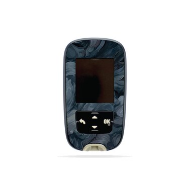 MightySkins Skin Compatible with Accu-Chek Guide - Storm Cloud   Protective, Durable, and Unique Vinyl Decal wrap Cover   Easy to Apply, Remove, and Change Styles   Made in The USA