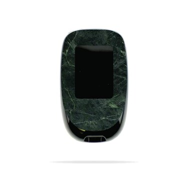 MightySkins Skin Compatible with Accu-Chek Nano - Green Marble   Protective, Durable, and Unique Vinyl Decal wrap Cover   Easy to Apply, Remove, and Change Styles   Made in The USA
