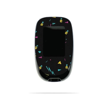 MightySkins Skin Compatible with Accu-Chek Nano - Magic Pineapple   Protective, Durable, and Unique Vinyl Decal wrap Cover   Easy to Apply, Remove, and Change Styles   Made in The USA