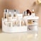 Makeup Storage Organizer with Drawer, Countertop Cosmetic Organizer for Vanity, Multi-purpose Cosmetic Storage Case Organizer for Dressing Table, Bedroom and Bathroom Countertop