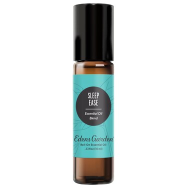 Edens Garden Sleep Ease Essential Oil Roll-On Blend- 100% Pure Premium Grade, Natural, Therapeutic, Aromatherapy, Kid &amp; Skin Safe, The Best for Body, Travel, Relaxation Pre-Diluted 10 ml (.33 fl oz)