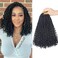 10 Inch Boho Box Braids Crochet Hair Pre Looped 1B - Goddess Box Braids Crochet Hair with Curly Ends, 8 Packs Boho Crochet Braids for Black Women Boho 3X Crochet Boho Braids Synthetic Hair Extensions