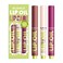 3 Colors Fat Lip Oil Click Slick,Press Lipstick Set,Moisturizing Lip Balm,High Pigment Glow Lip Oil,Long-lasting,Pigmented Vegan,Lightweight and Glossy Lip Plumper with Coconut Oil-Set B